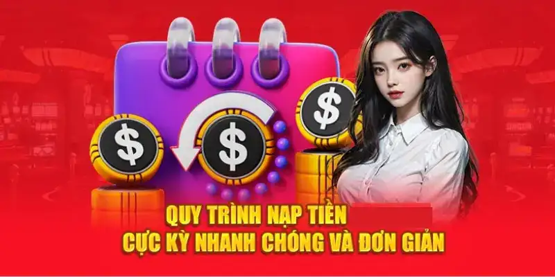 Giao diện nạp tiền QQ88 đơn giản, dễ thao tác